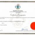 Certificate of Incorporation with Apostille Certificate of Incorporation with Apostille. More info about here